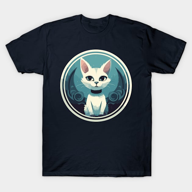 beauty cat T-Shirt by Ws Digiart